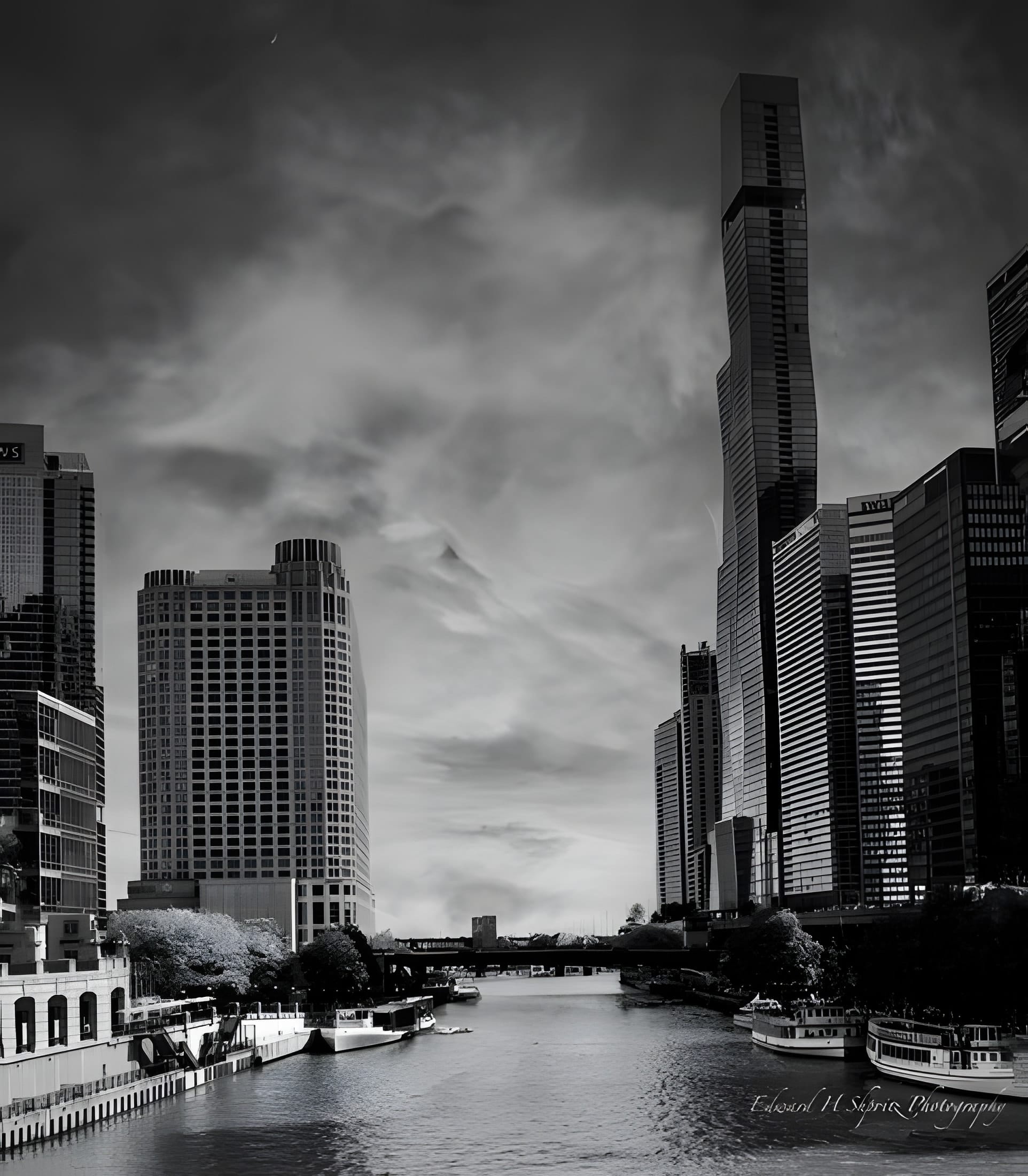 Chicago skyline panorama